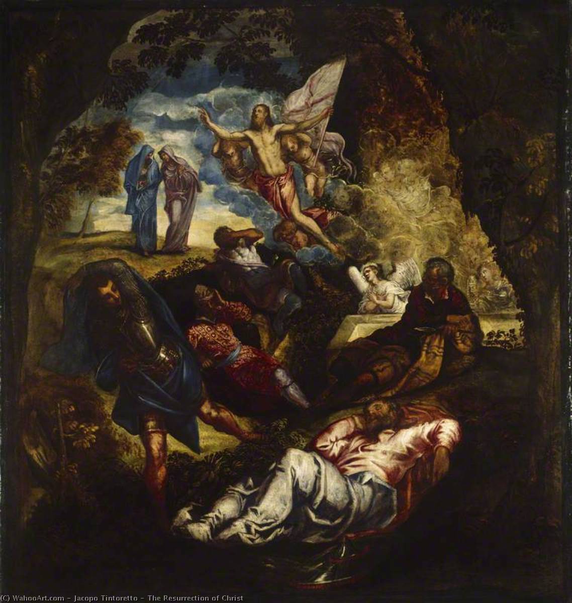 The Resurrection Of Christ — Jacopo Tintoretto