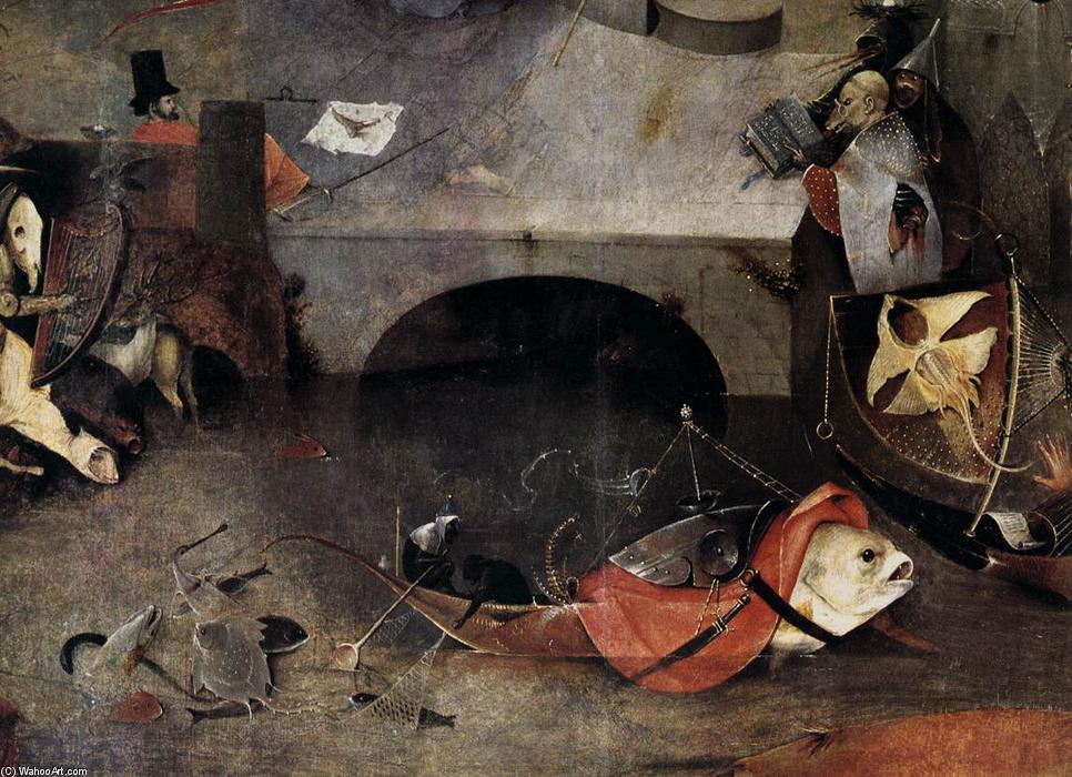 Triptych Of Temptation Of St Anthony (detail) (22) — Hieronymus Bosch