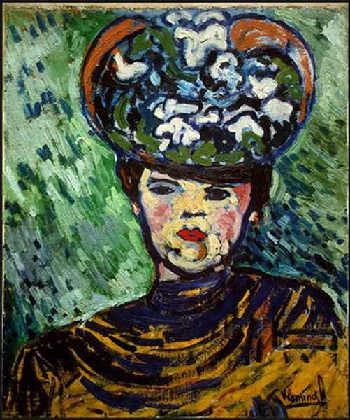 Woman With A Hat — Maurice De Vlaminck