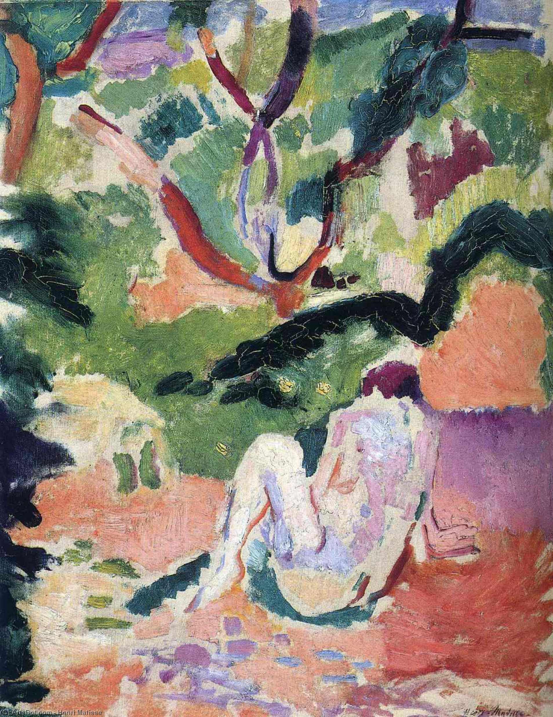 Nude In A Wood — Henri Matisse