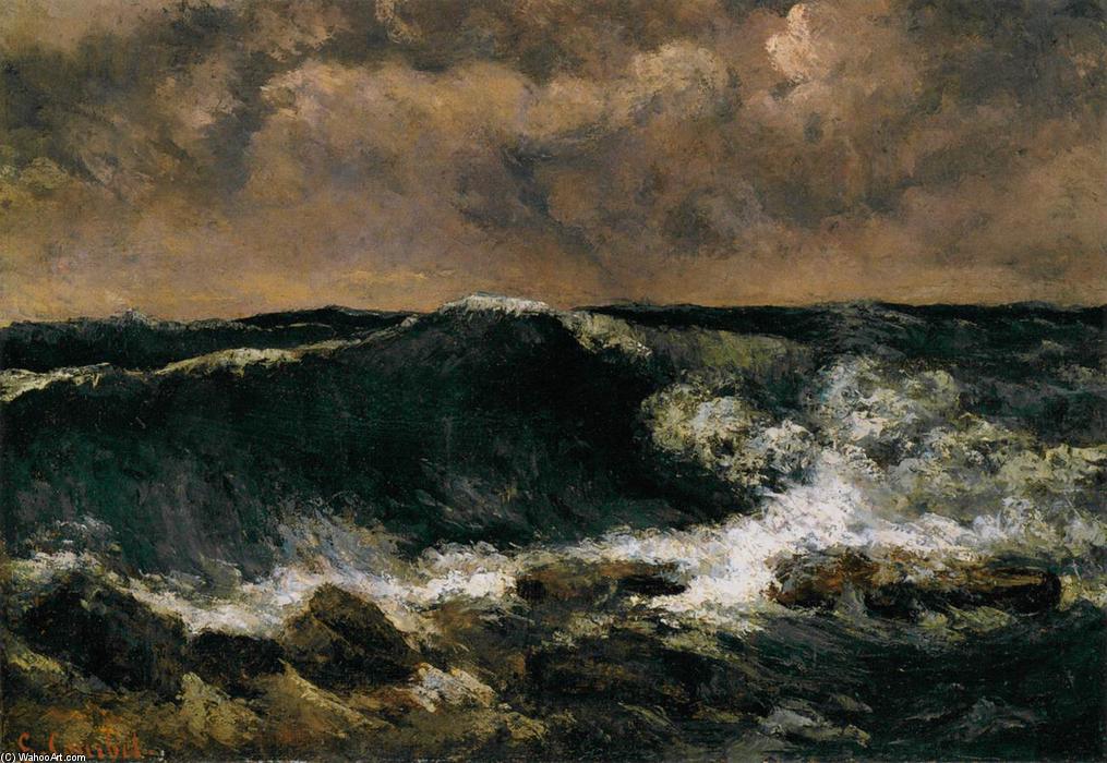 The Wave — Gustave Courbet
