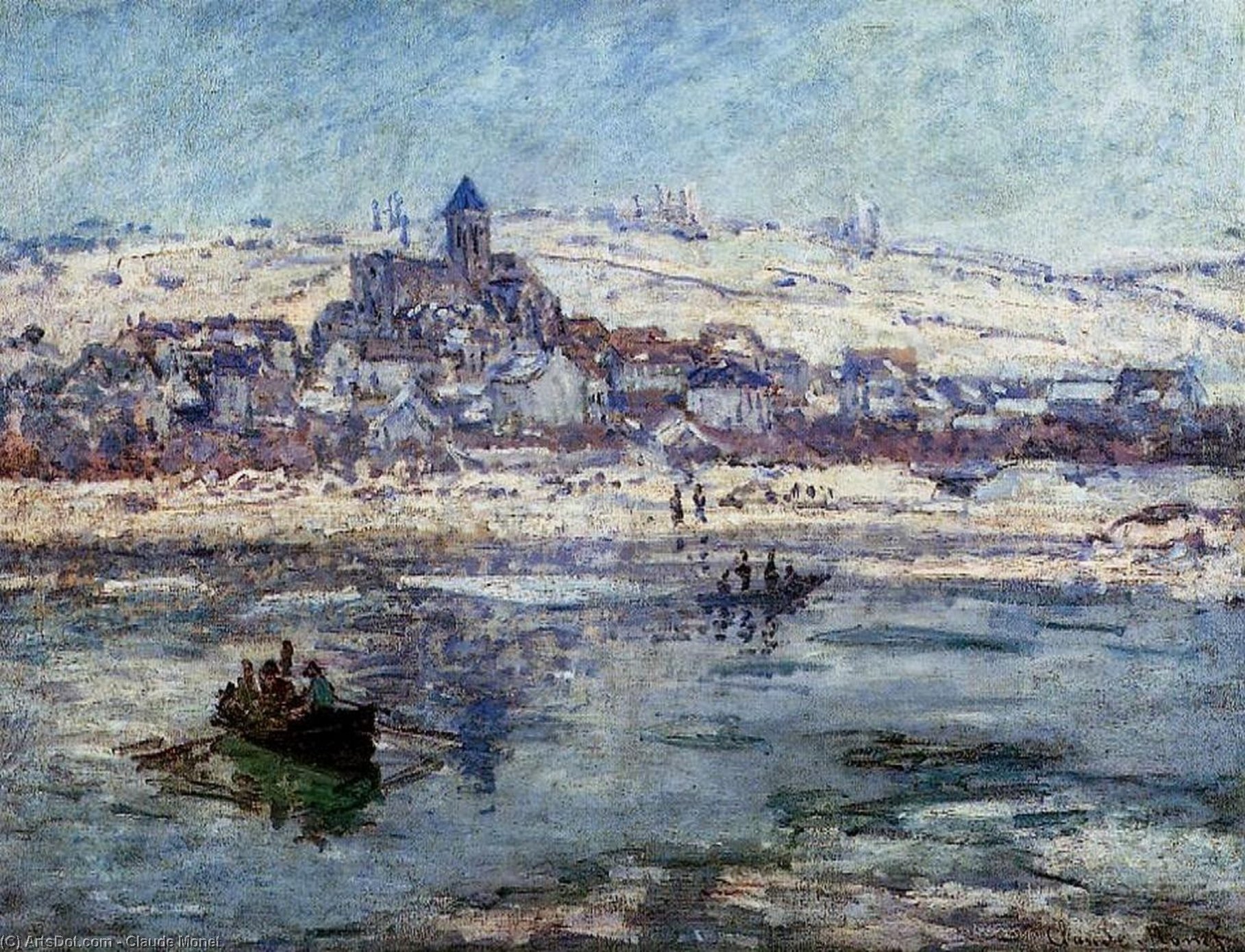 Vetheuil In Winter — Claude Monet