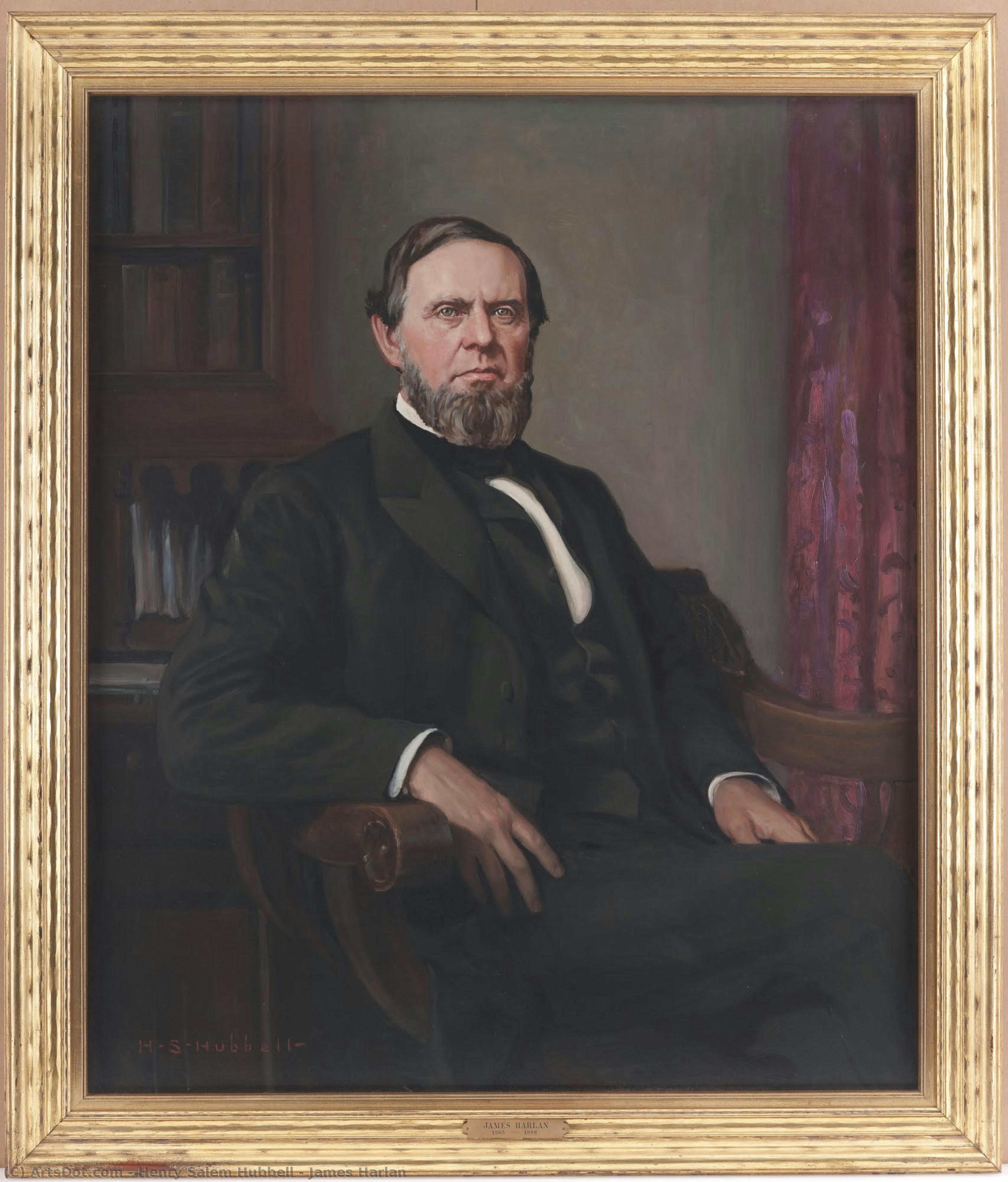 James Harlan — Henry Salem Hubbell