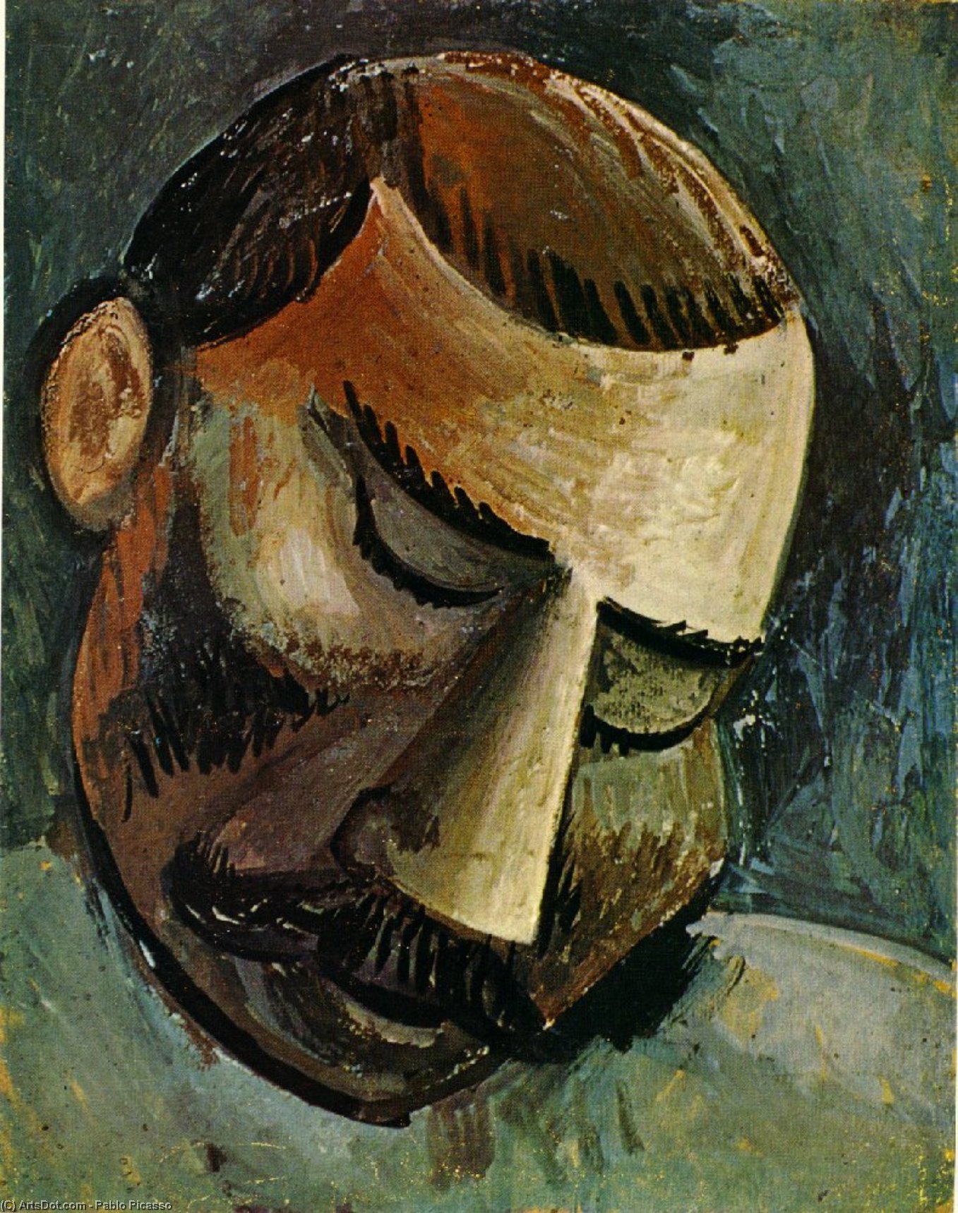 Head Of A Man — Pablo Picasso