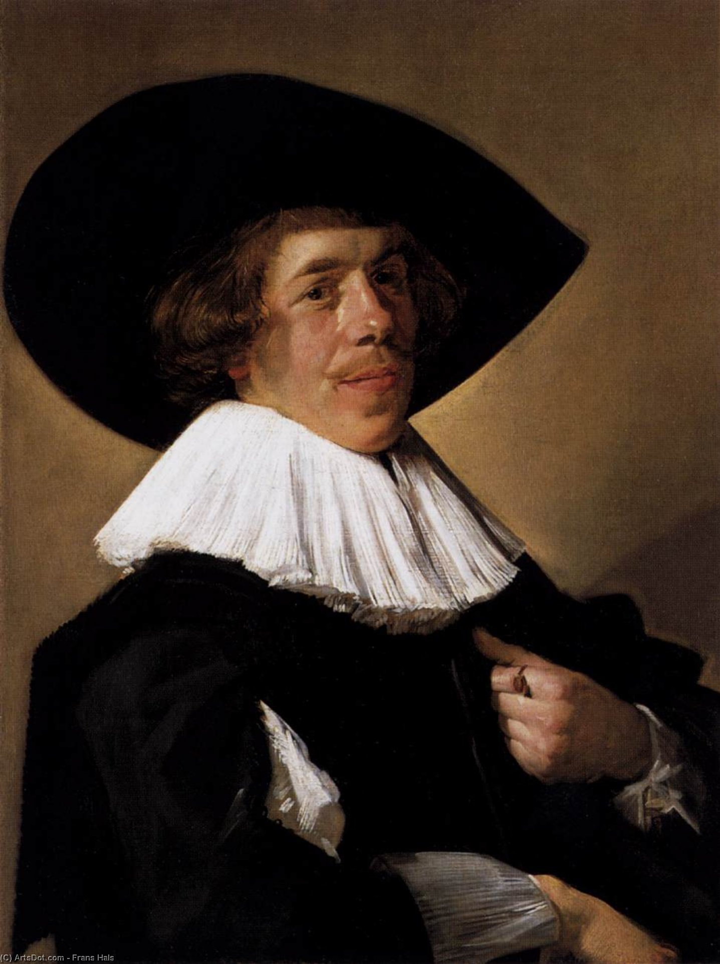 Retrato De Un Hombre — Frans Hals I
