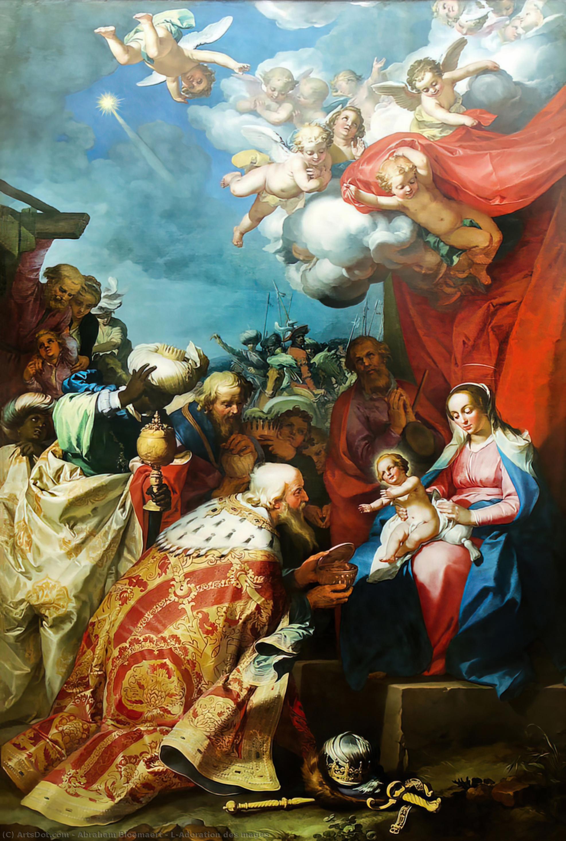 L'adoration Des Mages — Abraham Bloemaert