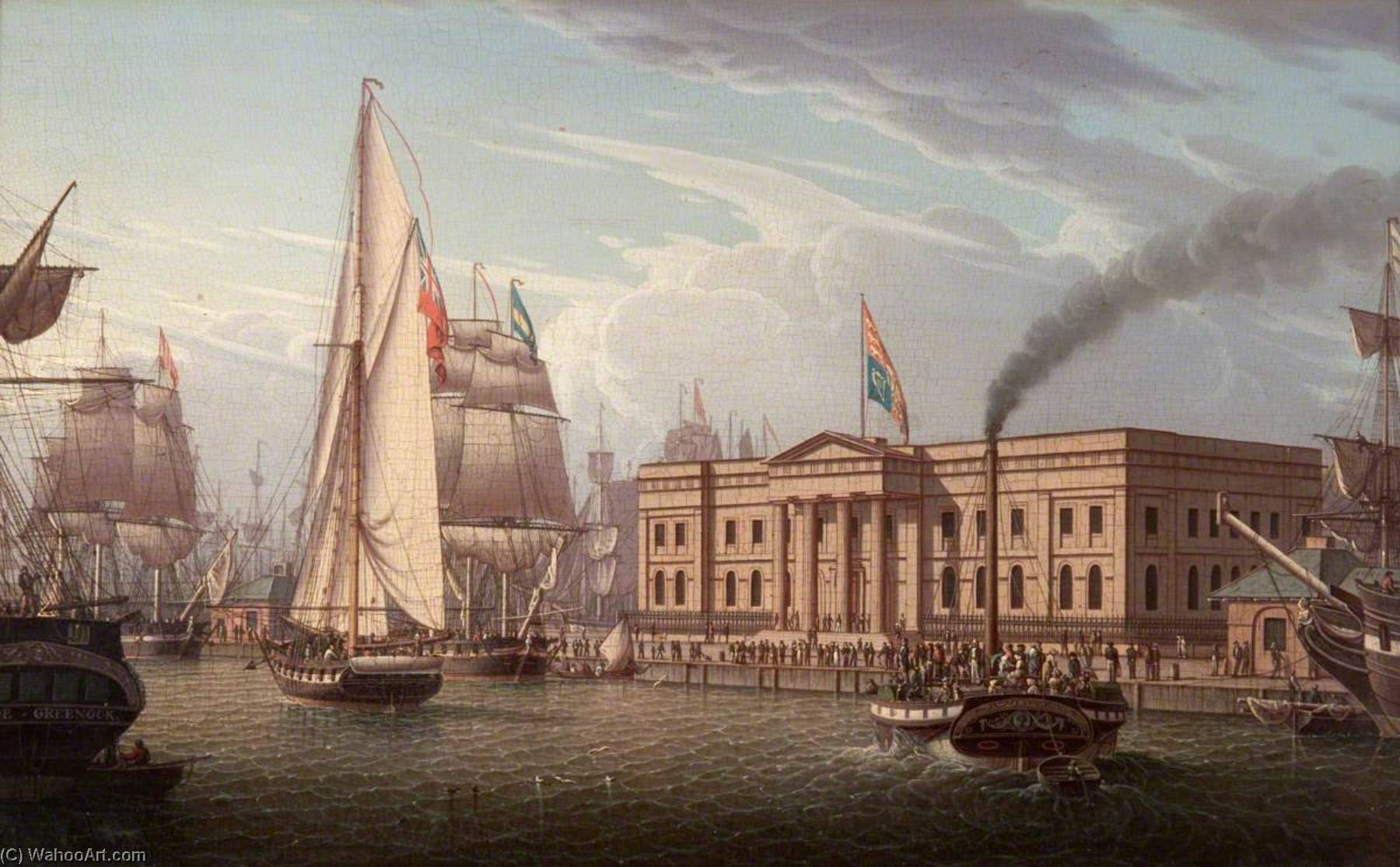 The Custom House, Greenock — Robert W. Salmon