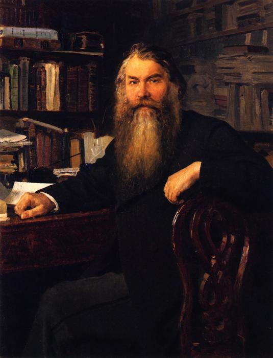 The Historian Ivan Egorovich Zabelin — Ilya Yefimovich Repin