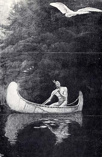 The Silence Broken, (painting) — George De Forest Brush