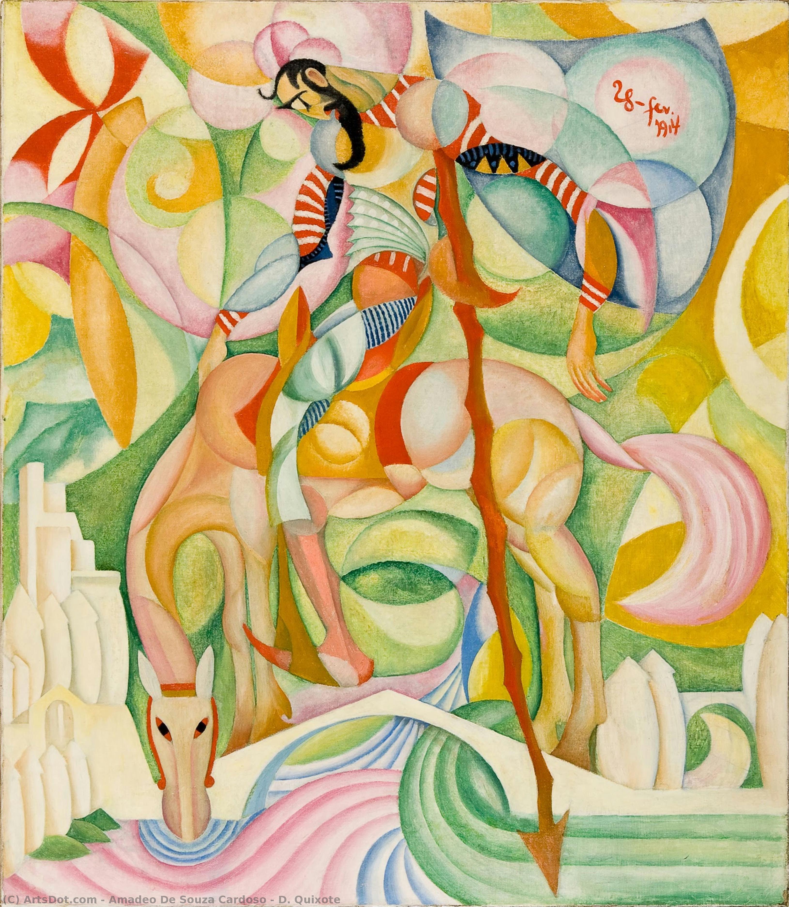 D. Quixote — Amadeo De Souza-cardoso
