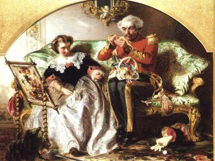 The Lion In Love — Abraham Solomon