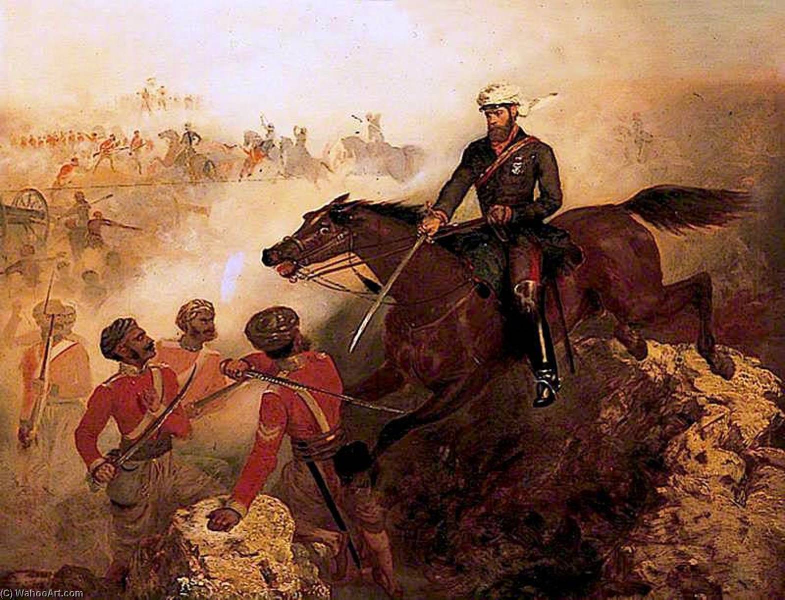 General Sir H. N. D. Prendergast — Chevalier Louis William Desanges