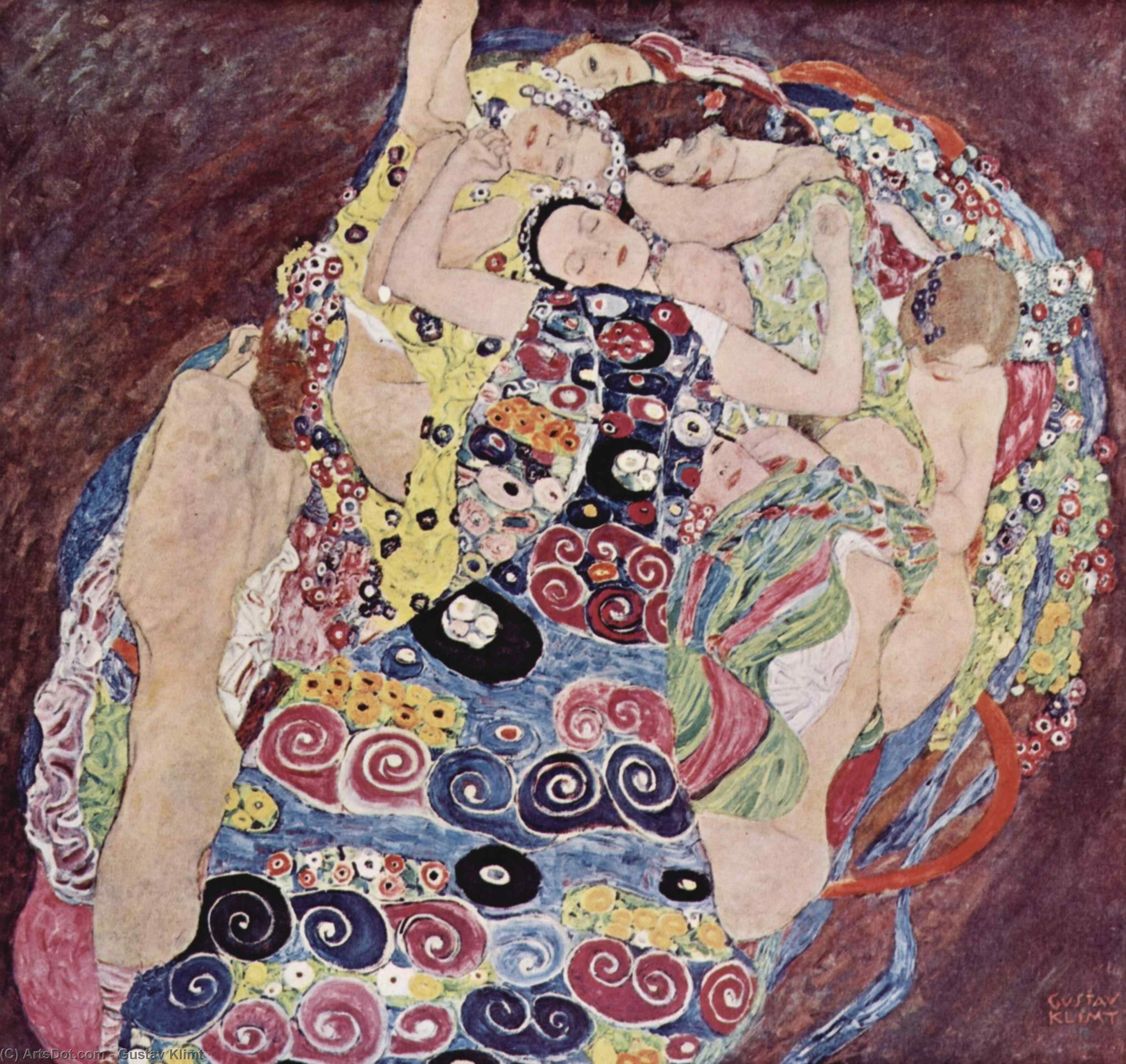 The Virgins (die Jungfrau) — Gustav Klimt