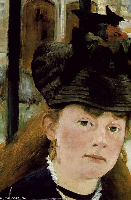 The Railway, (detalj 1) Nation — Édouard Manet