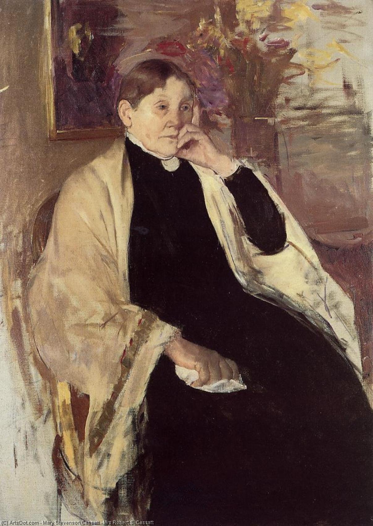 Mrs Robert S. Cassatt — Mary Stevenson Cassatt