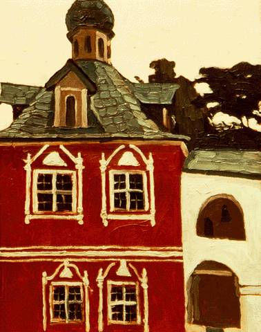 Pechora. Vestry. — Nicholas Roerich