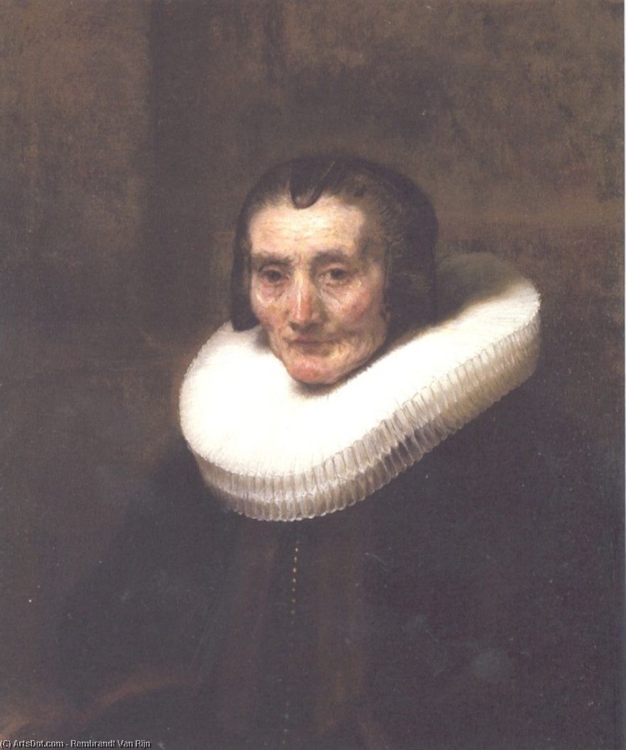 Portrait Of Margeretha De Geer — Rembrandt Van Rijn