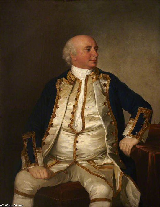 Commodore John Watson — Tilly Kettle