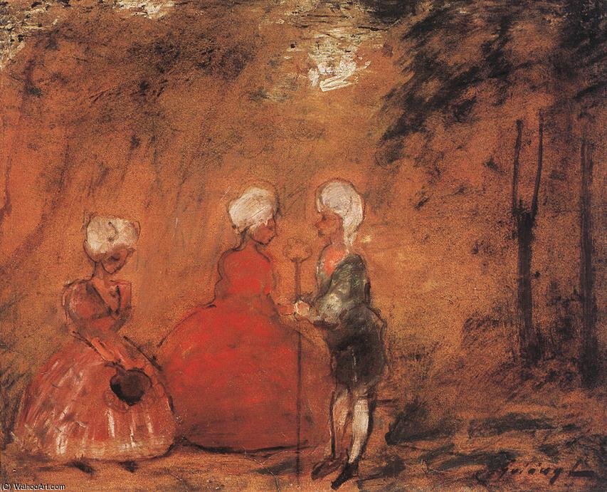 Rococo — Gulacsy Lajos Kalman