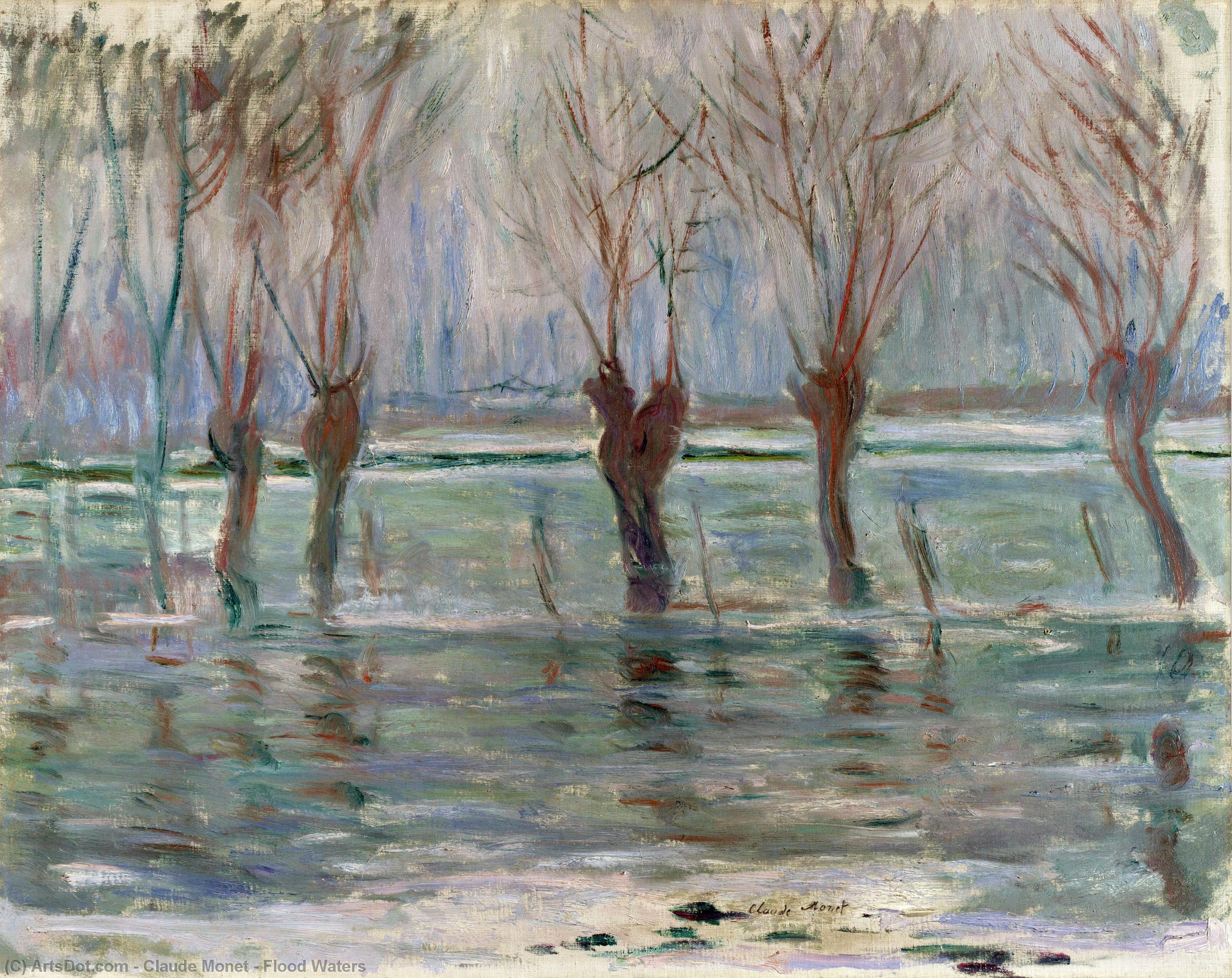 Inundaciones — Claude Monet