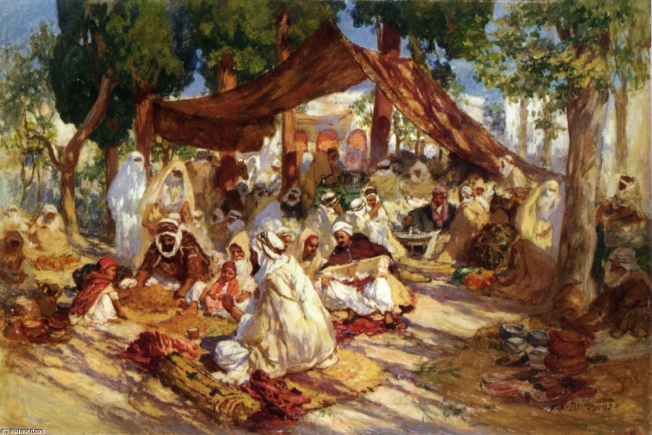 Market Scene — Frederick Arthur Bridgman