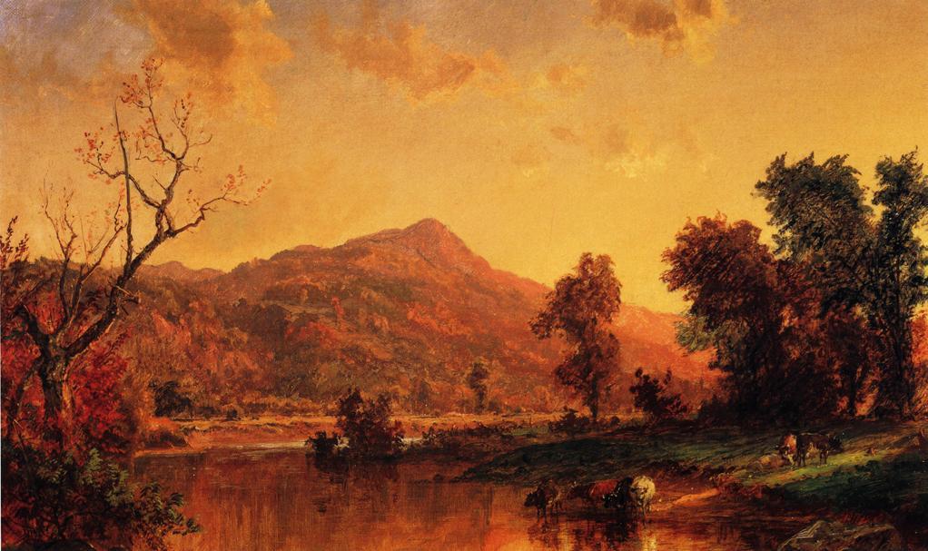 On The Susquehanna — Jasper Francis Cropsey