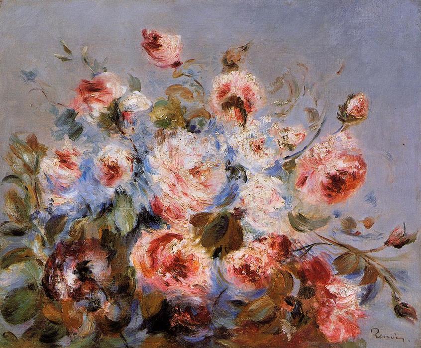 Roses From Wargemont — Pierre-auguste Renoir