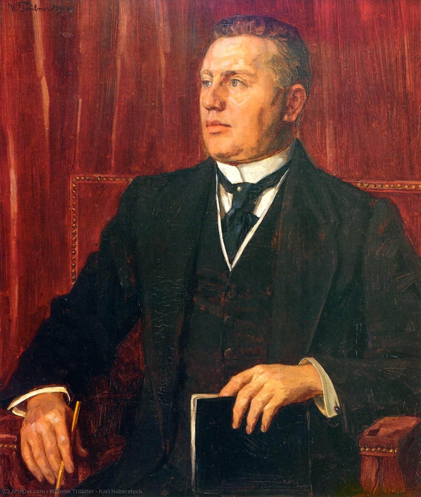 Karl Haberstock — Wilhelm Trübner