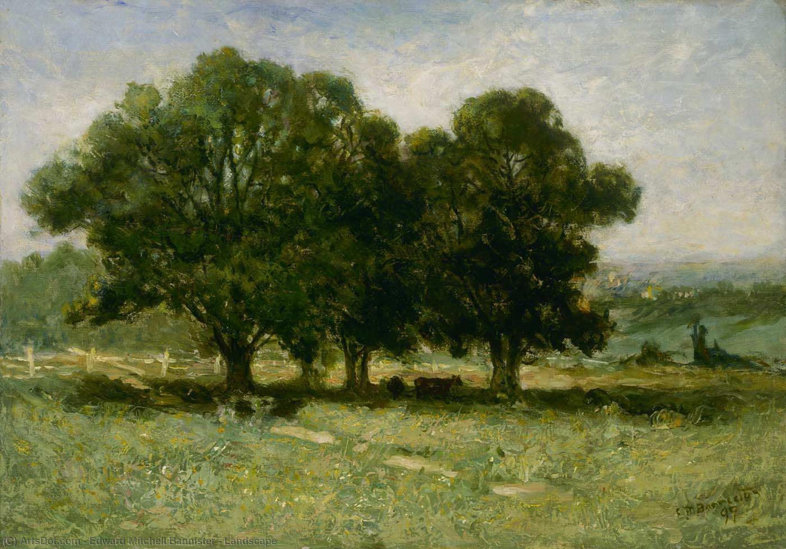 Landscape — Edward Mitchell Bannister