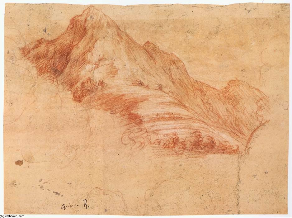 Landscape With Mountains — Tanzio Da Varallo