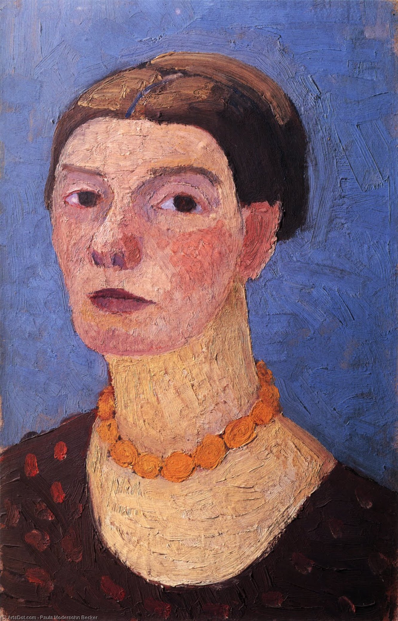 Self-portrait (9) — Paula Modersohn-becker
