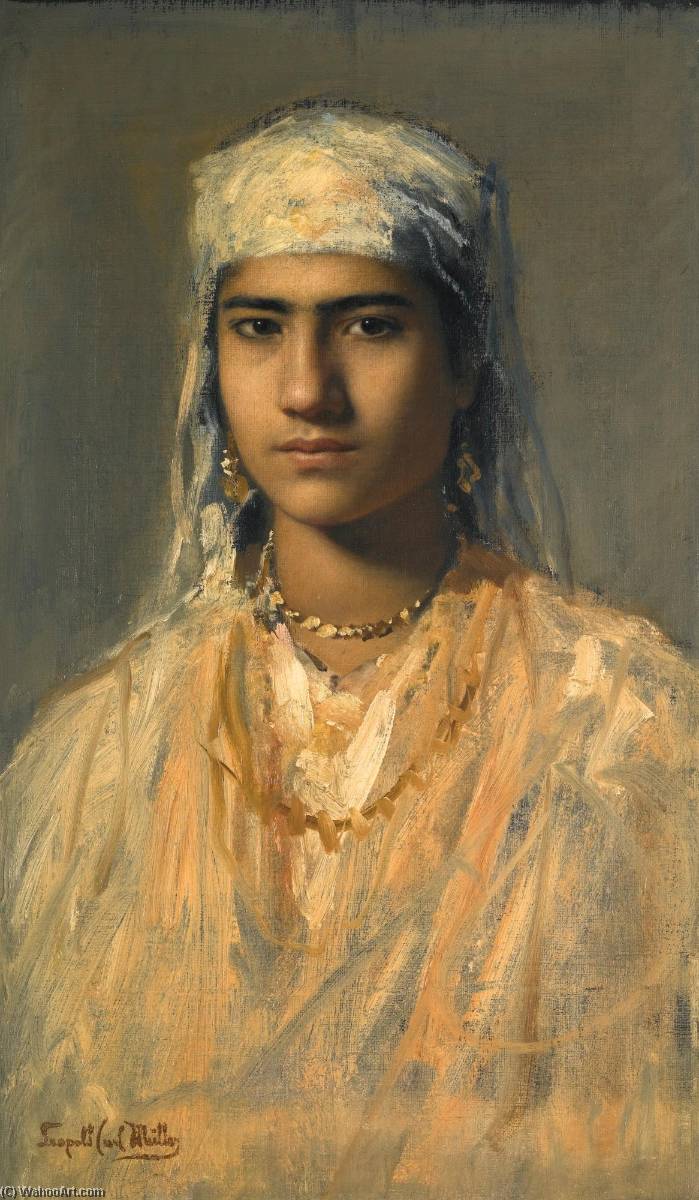 An Egyptian Girl — Leopold Carl Müller