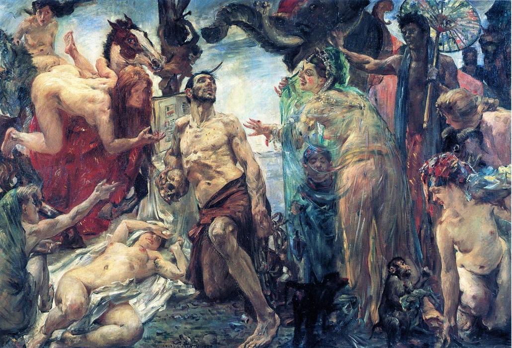 The Temptation Of Saint Anthony (after Gustave Flaubert) — Lovis Corinth