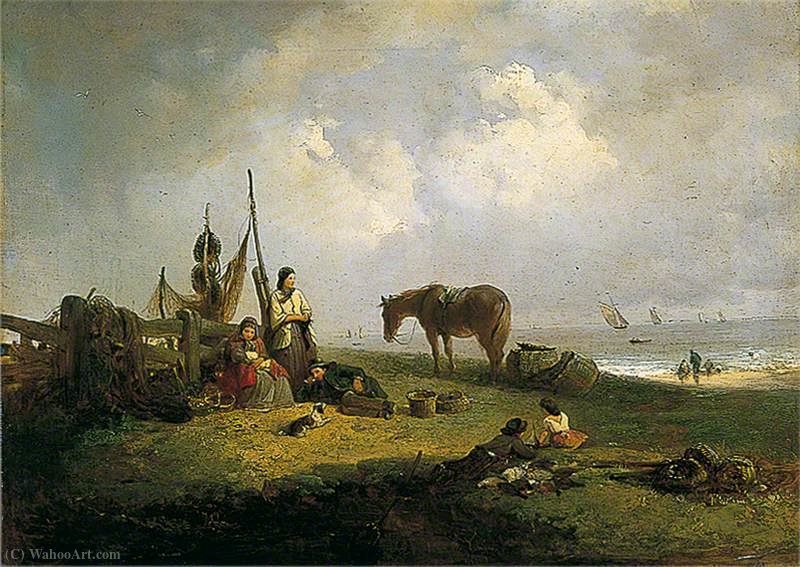Beach Scene — Edward Robert Smythe