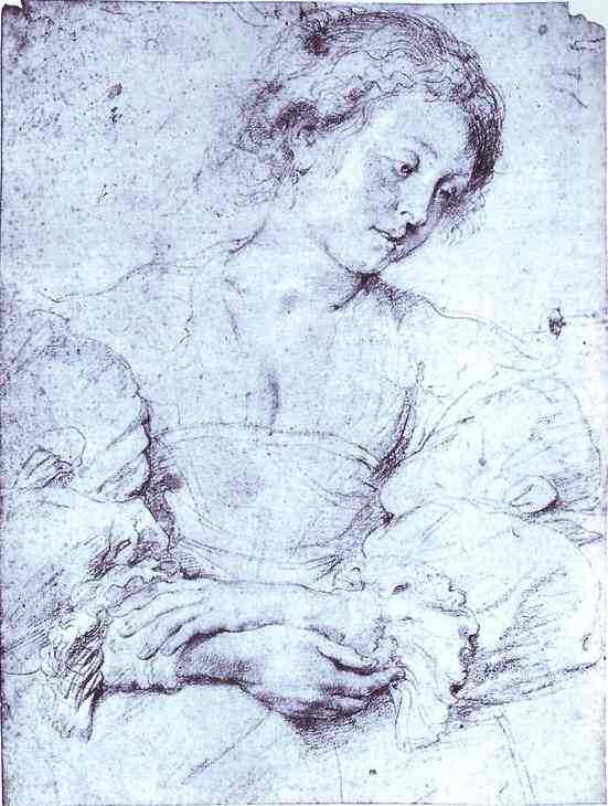Portrait Of A Girl — Peter Paul Rubens