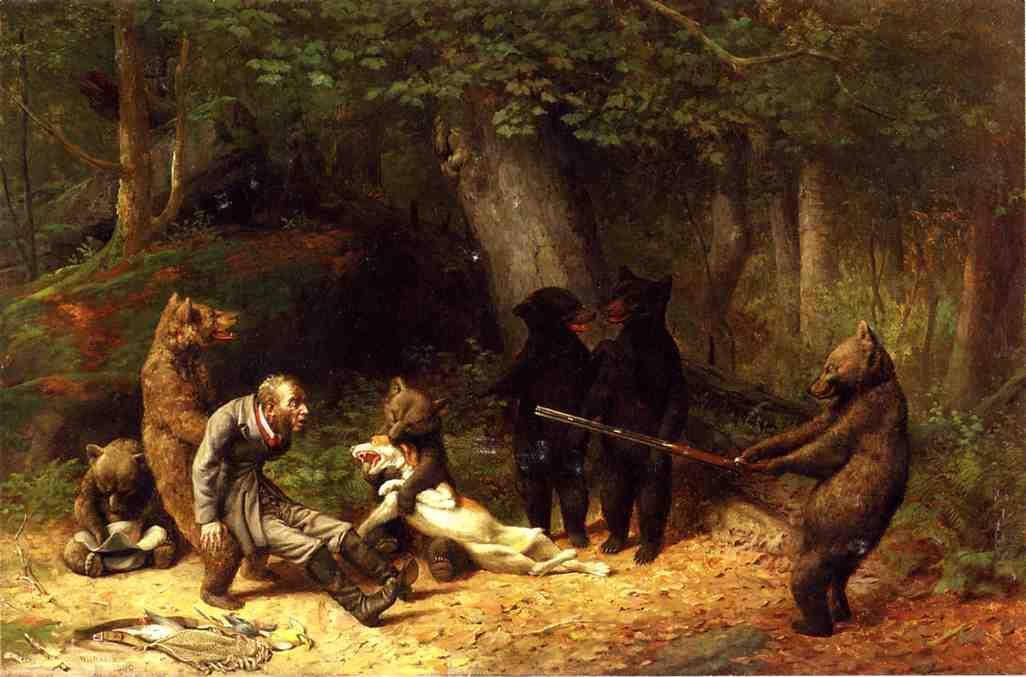Making Game Of The Hunter — William Holbrook Beard