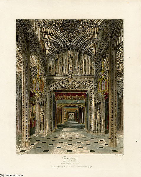 Conservatory, Carlton House — Charles Wild