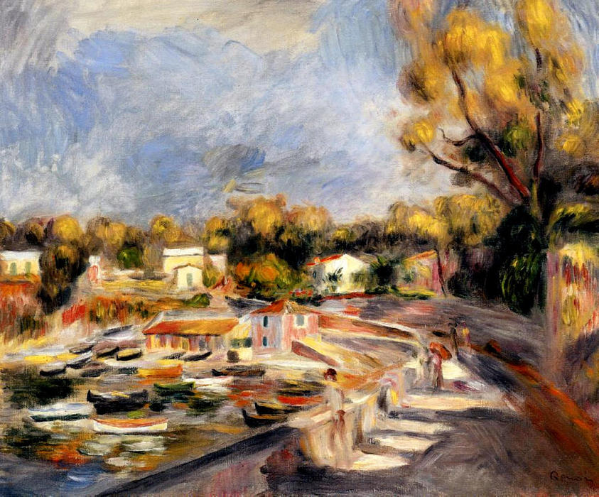 Cagnes Landscape — Pierre-auguste Renoir