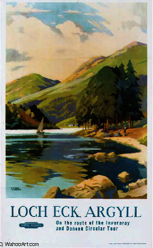 Loch Eck Argyll — Maurice William Greiffenhagen