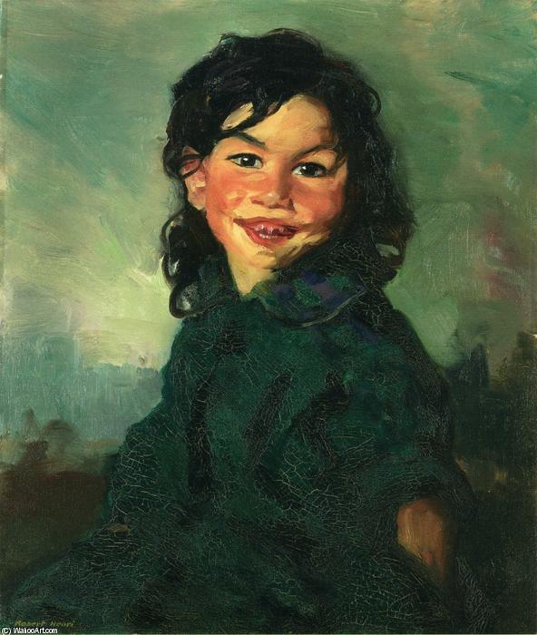 Laughing Gypsy Girl — Robert Henri