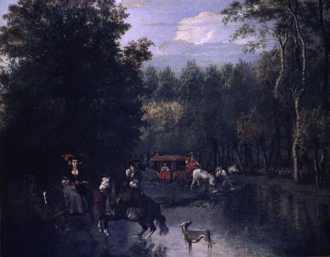 Cavalier Et Amazone — Jan Siberechts