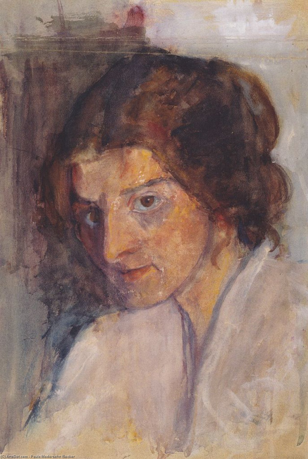 Self-portrait — Paula Modersohn-becker