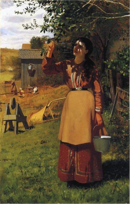 The Cherry Picker — John George Brown