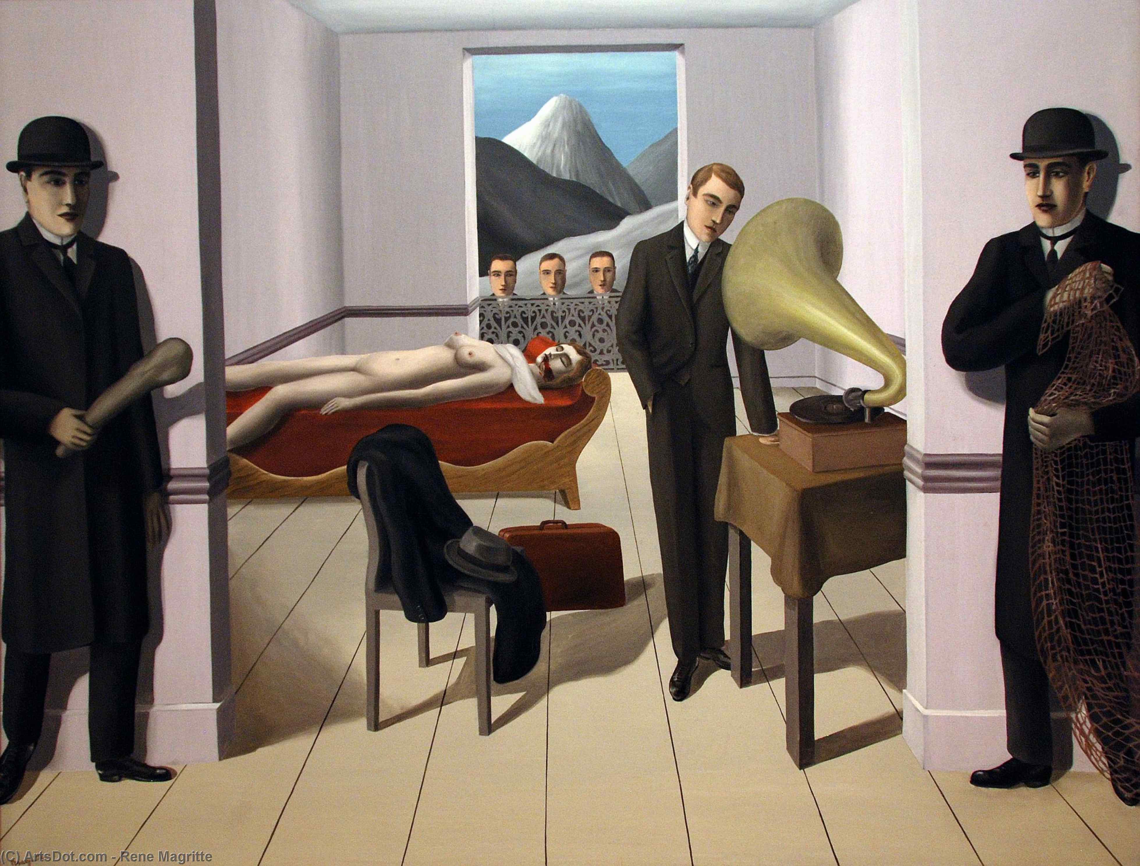 The Menaced Assassin — René Magritte