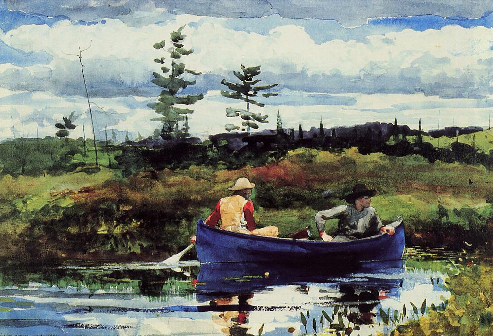 El Barco Azul — Winslow Homer