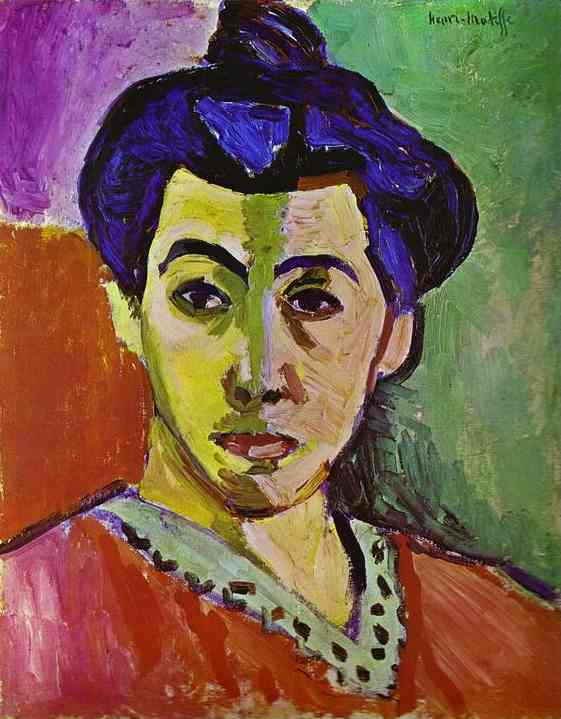 Madame Matisse, The Green Line ( La Raie Verte) — Henri Matisse