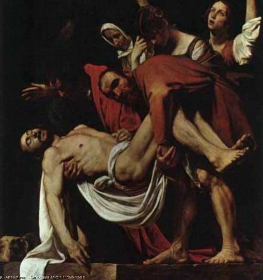 The Entombment Of Christ — Caravaggio