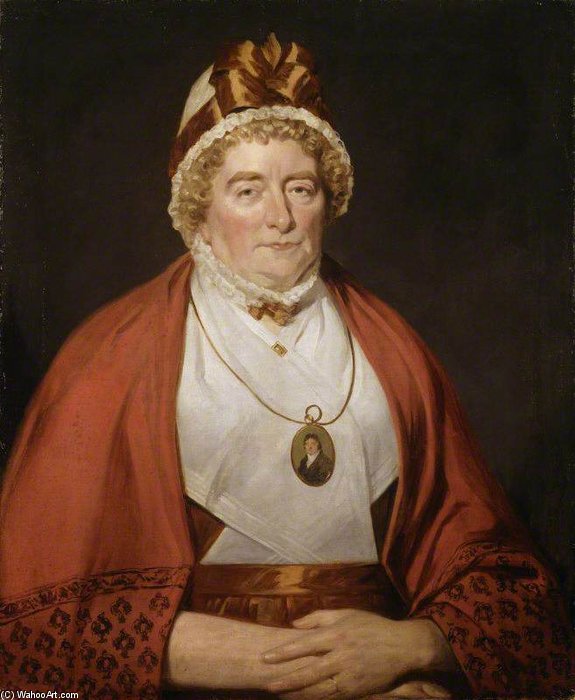Susannah Jones, Mrs Alban Thomas Gwynne — Mather Brown