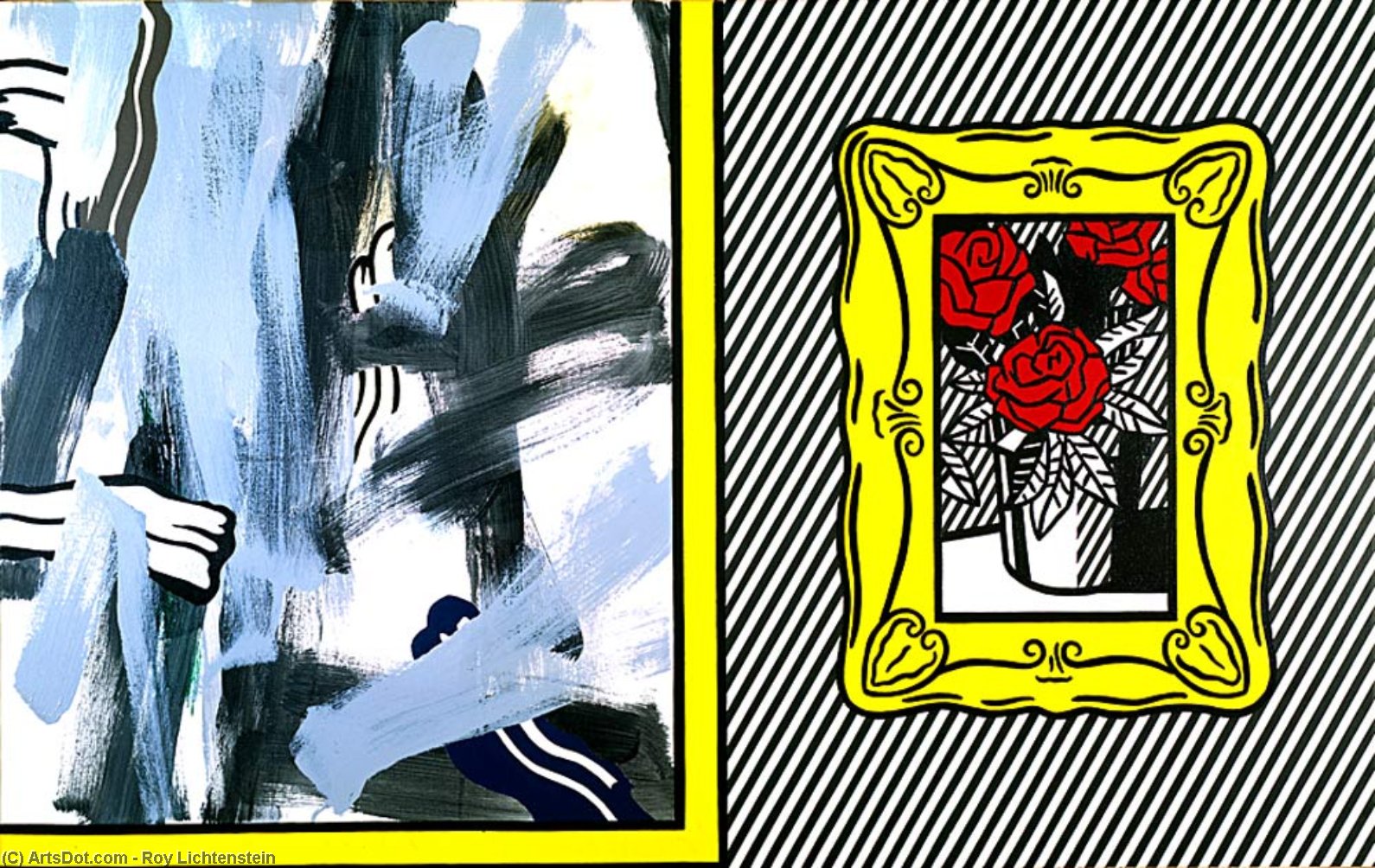 Paintings With Roses — Roy Lichtenstein