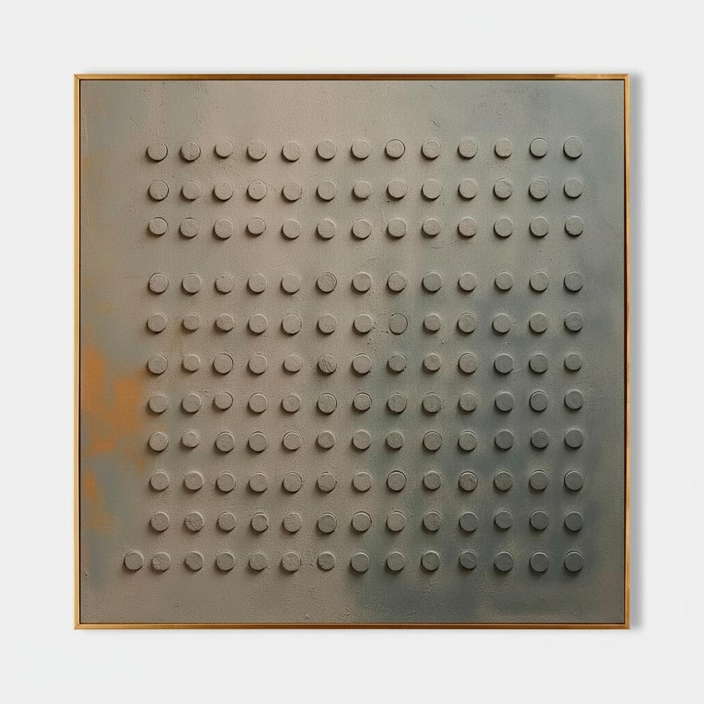Monolithic Rhythm In Taupe: A Singular Study Of Geometric Order And Stone Texture — David Moreau